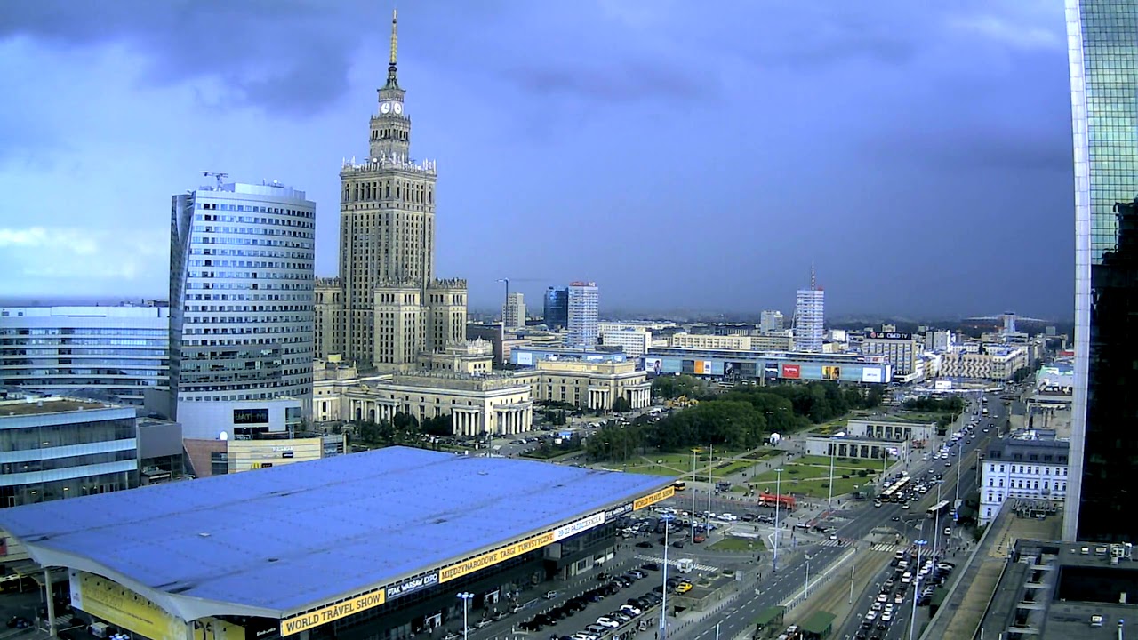 Burza Nad Warszawą - Timelapse