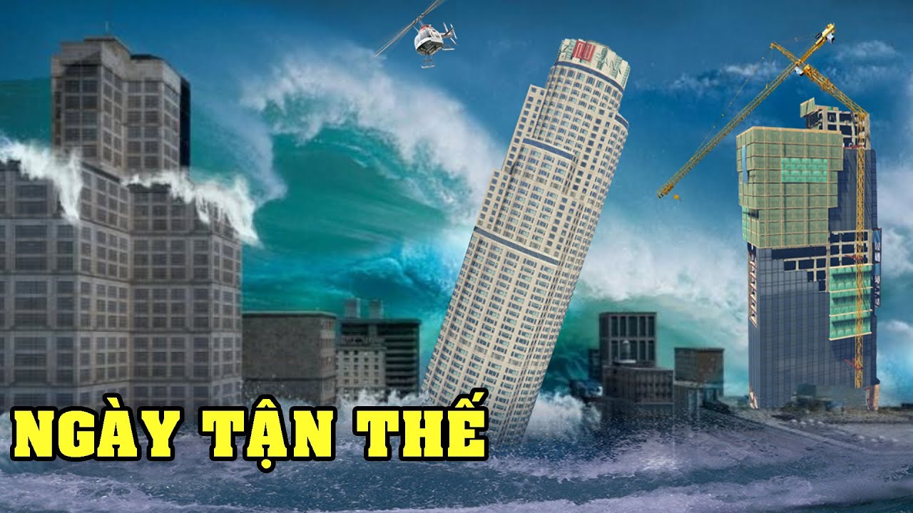 GTA 5 Ngày Tận Thế  Sóng Thần Nhấn Chìm Cả Thành Phố Trong Biển Nước