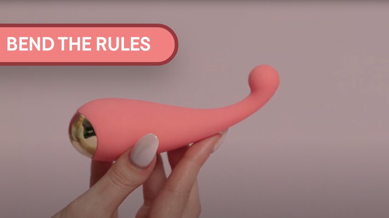 New BEND THE RULES | Flexible Mini Wand Vibe from PURE ROMANCE