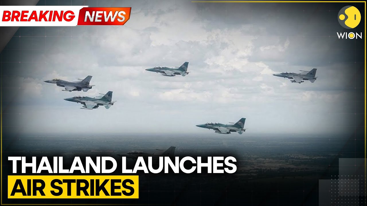 Breaking: Thailand&ndash;Cambodia Clashes Erupt Again |Thailand Launches Air Strikes Along Disputed Border