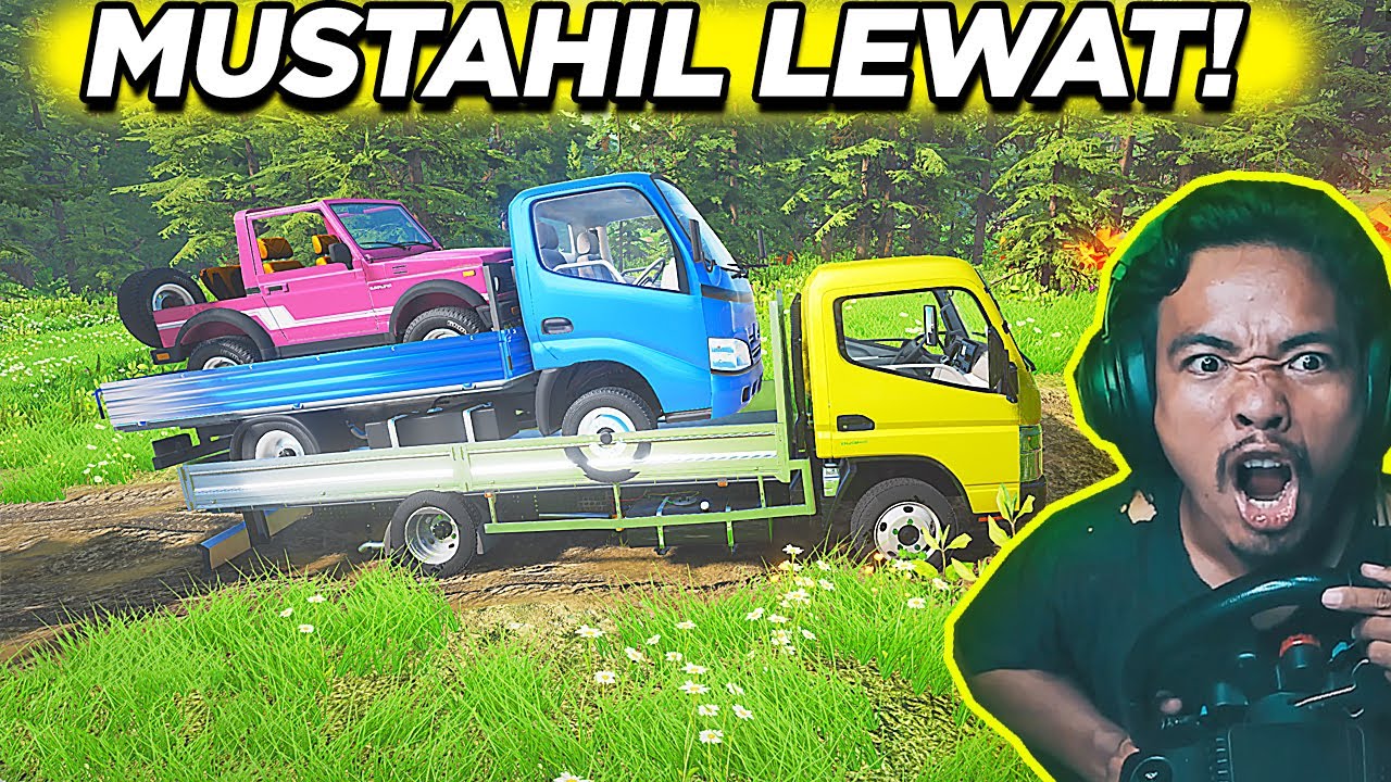 😱TOWING TRUK PALING GILA DI BEAMNG! MUSTAHIL LEWAT SINI!