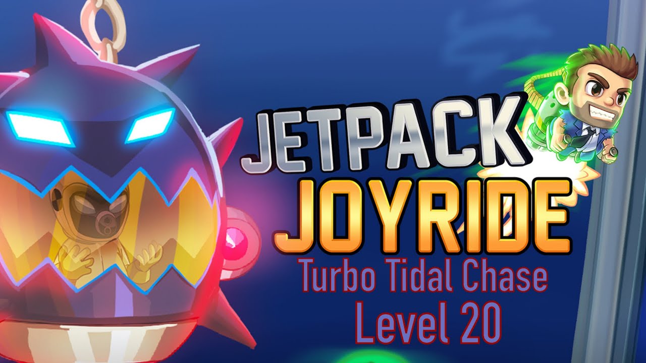 Jetpack Joyride: Turbo Tidal Chase Level 20
