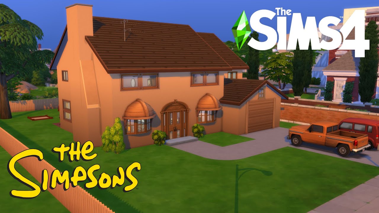 The Sims 4 | THE SIMPSONS HOUSE 🏡 | Stop Motion | No CC #sims4 #simpsons #stopmotion