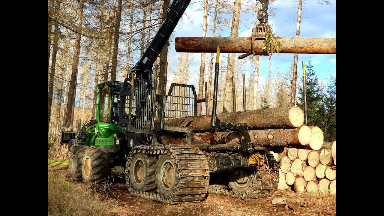 HSM 208F • Forstbetrieb Klotz GmbH • Forwarder • Rückezug