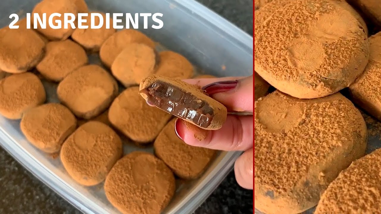 Unique Condensed Milk Chocolate Truffles - Unique Brazil ki Mithai (HUMA IN THE KITCHEN)