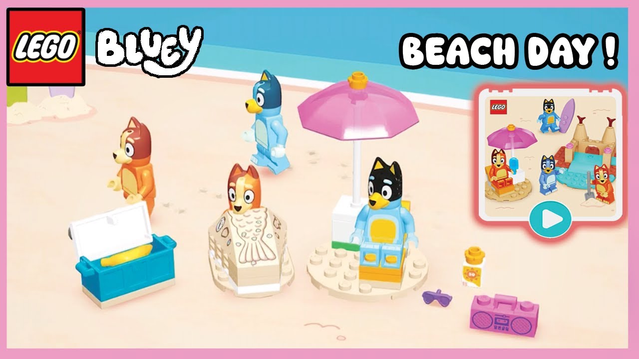 LEGO Bluey ⭐BEACH DAY Episodes⭐