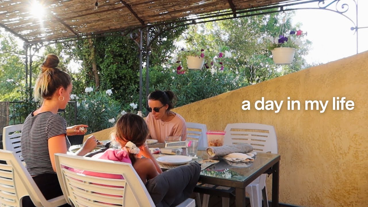 a day in my life as an aupair in south of france