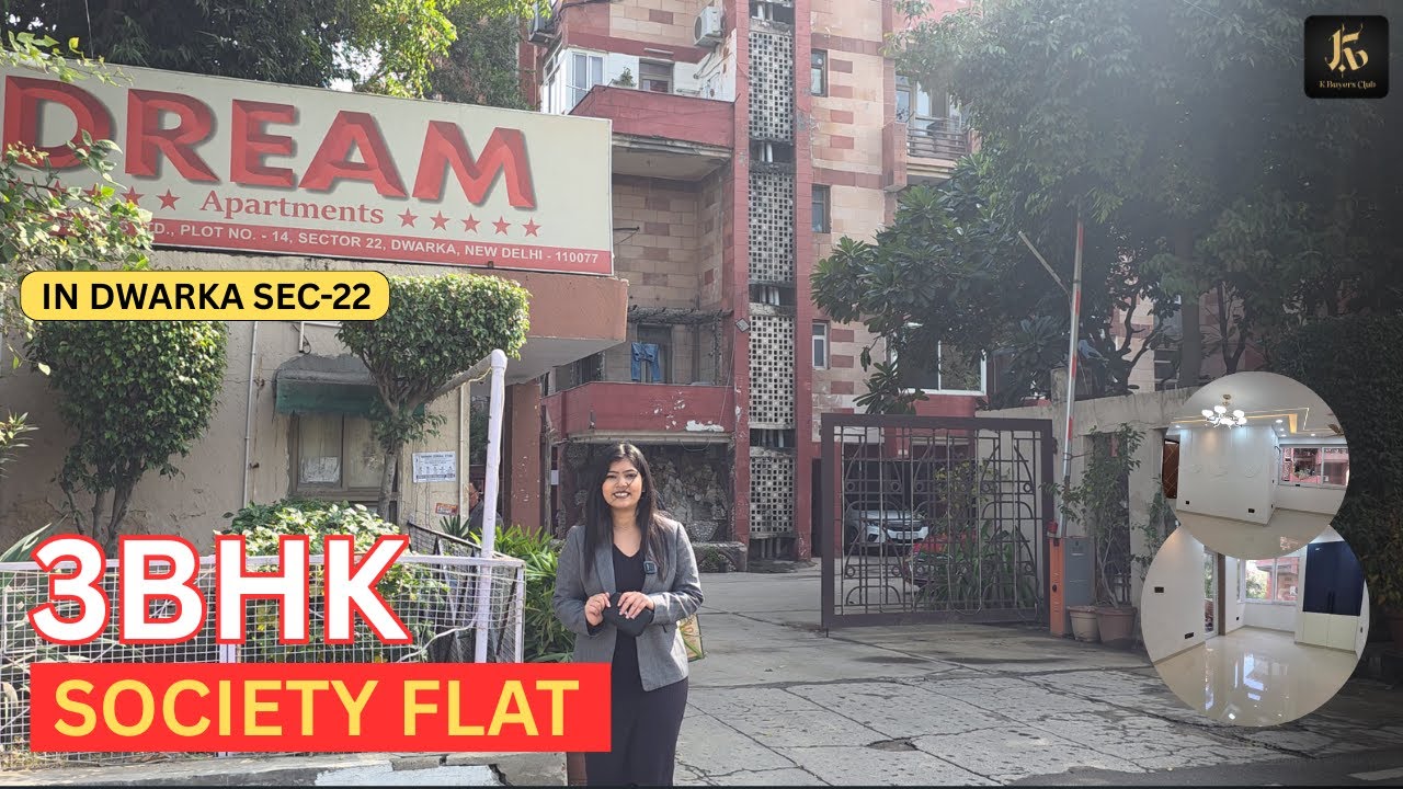 Dream 3BHK Apartment for Sale | Sector 22 Dwarka | Prime Location Living