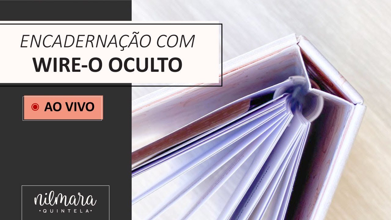 Encadernação com Wire-o Oculto