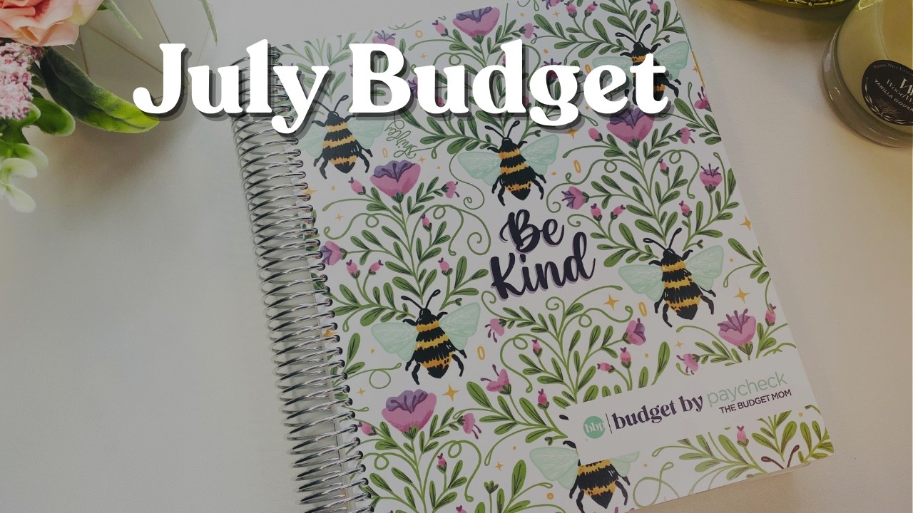 The Budget Mom July Budget With Me 🌸 | Sinking Funds | Paying off Debt
