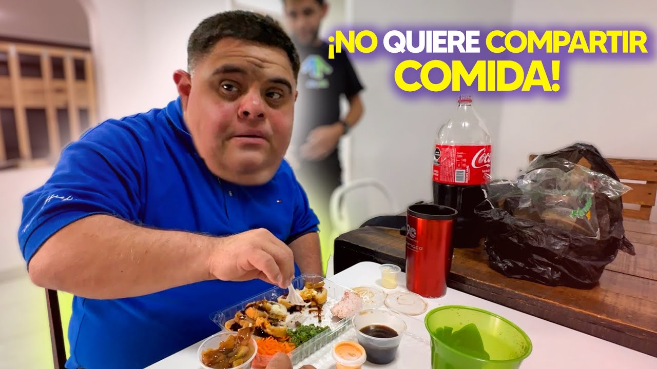 RAMONCITO se ENOJA porque le PIDEN de su SUSHI