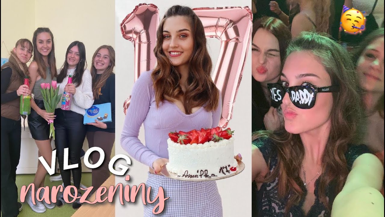 VLOG - MOJE NAROZENINY | Amy's World