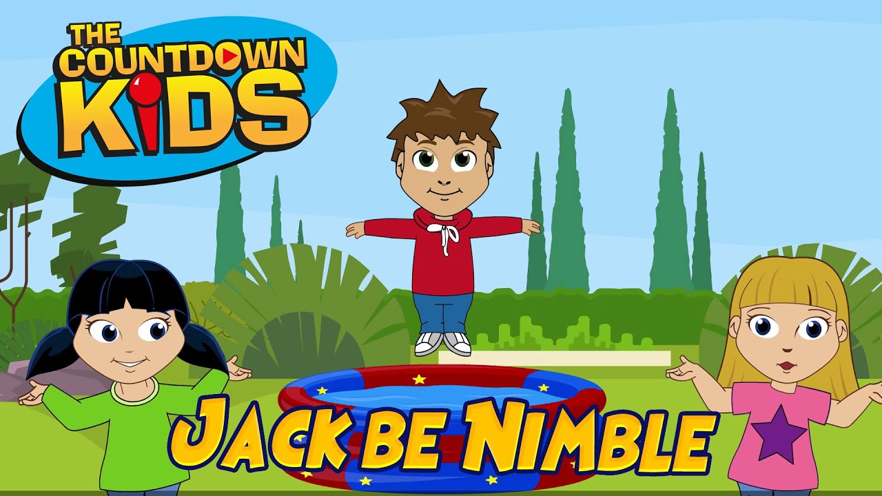 Jack Be Nimble - The Countdown Kids | Kids Songs & Nursery Rhymes | Lyric Video