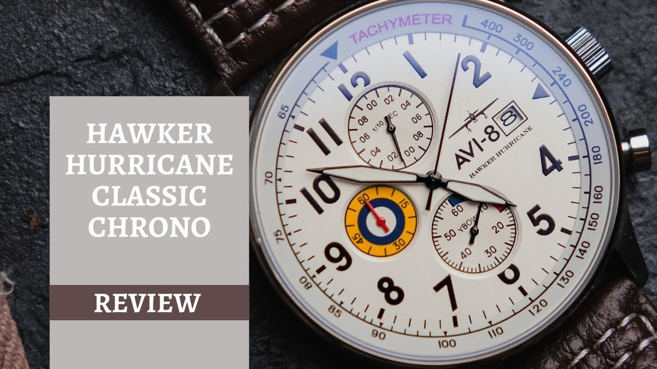 [REVIEW] Classic Chronograph | Hawker Hurricane Collection AV 4011 #avi8 #hawkerhurricane #classic