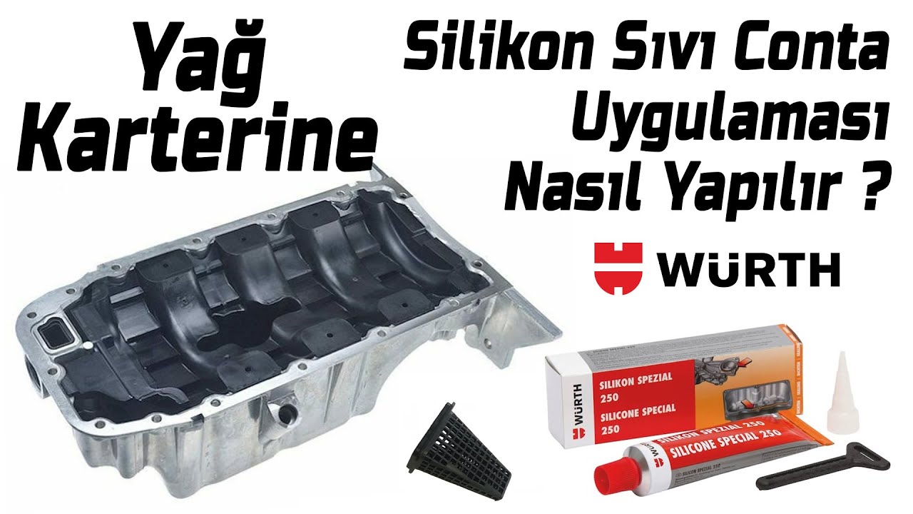 Yağ Karterine Silikon Sıvı Conta Uygulaması Nasıl Yapılır ? Nelere Dikkat Etmek Gerekir ?