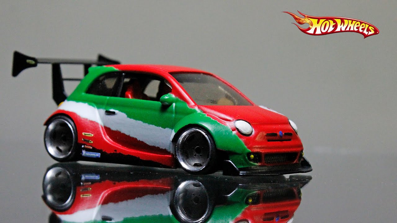 HOT WHEELS FIAT 500 HILL CLIMB CUSTOM BUILD