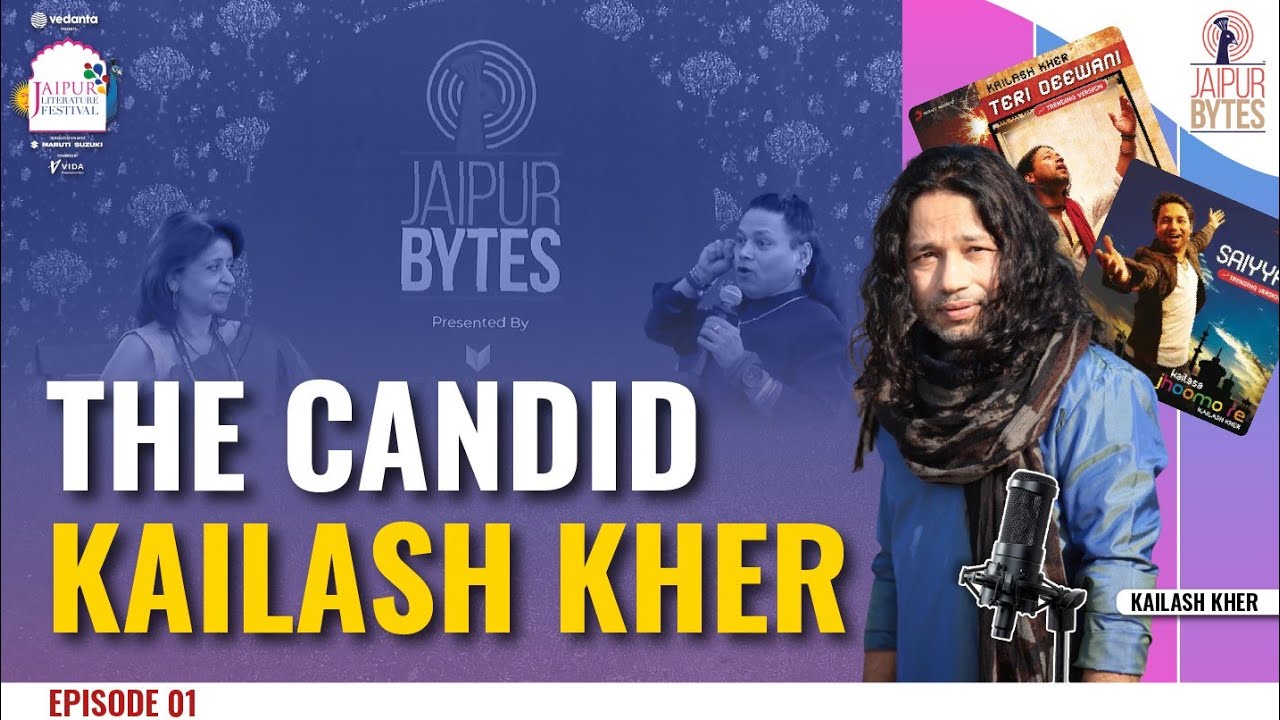 Beyond the Voice: The unfiltered Kailash Kher | Jaipur Bytes Podcast 2025