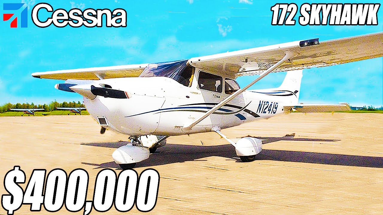 Внутри Cessna 172 Skyhawk стоимостью 400 000 долларов