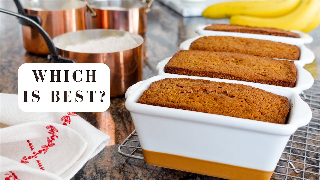 Fresh Milled Flour Comparison: 4 Sourdough Banana Breads Tested!