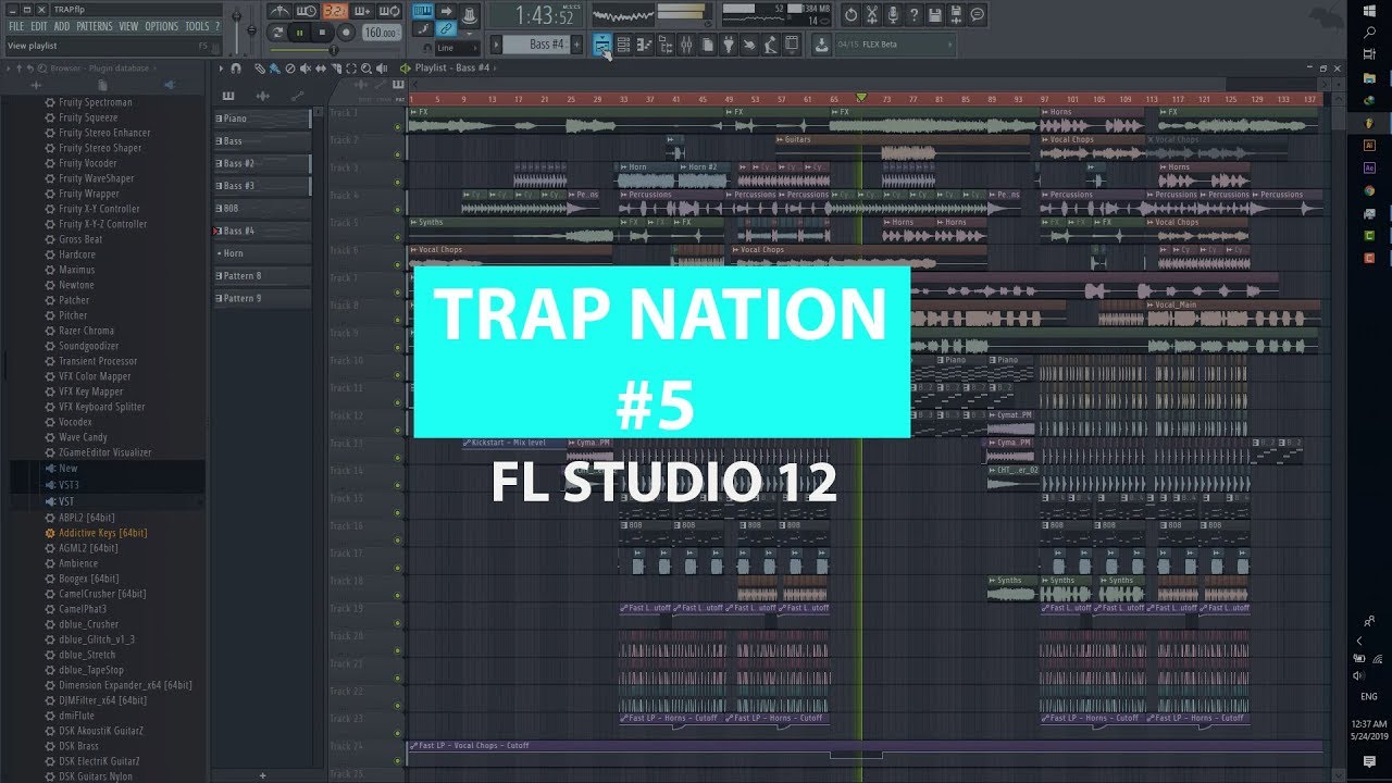[Trap Nation Style] Trap With Vocal #5 [Free FLP]