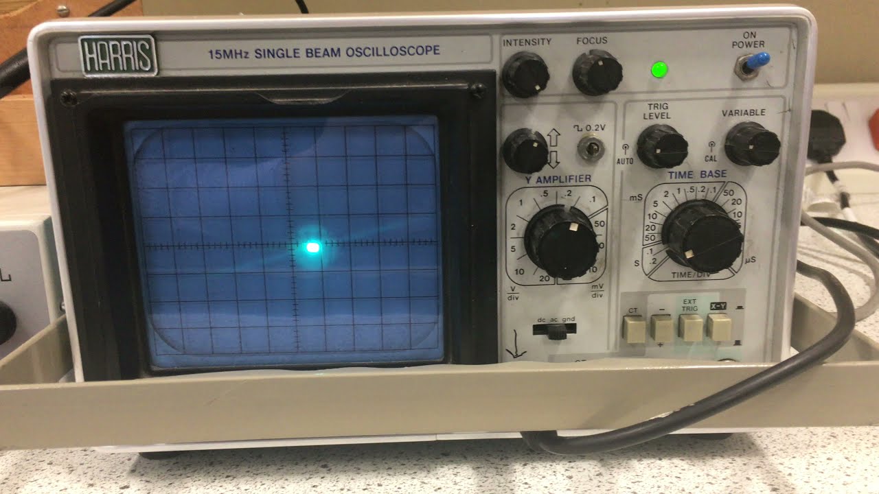 Oscilloscope Example - 10Hz @ timebase = 0.1s