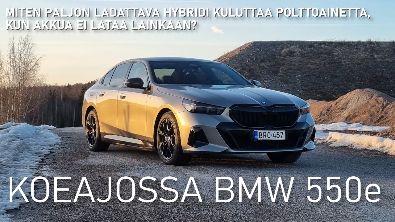 Miten paljon ladattava hybridi kuluttaa polttoainetta, kun akkua ei lataa lainkaan?