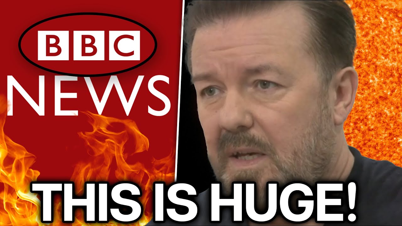 Ricky Gervais Notices Something About The BBC and Israel That You Need To Hear On Both Sides