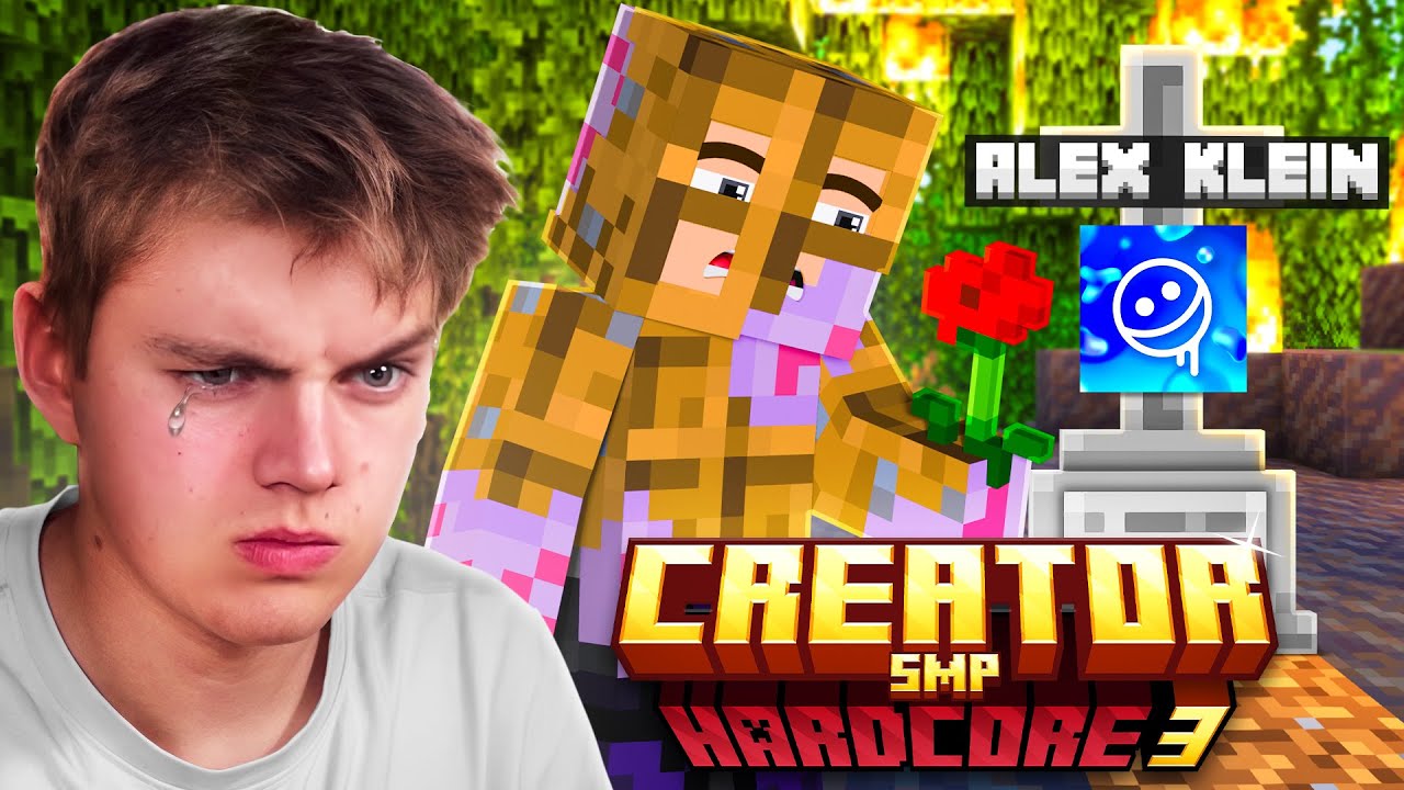 DE HERDENKING VAN ALEX KLEIN!  - CreatorSMP Hardcore 3 (Dag 2)