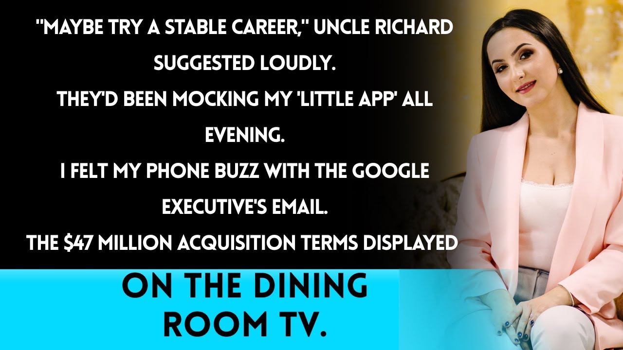 During Thanksgiving Dinner, They Announced My Startup 'Failed'—The Acquisition Offer Arrived...