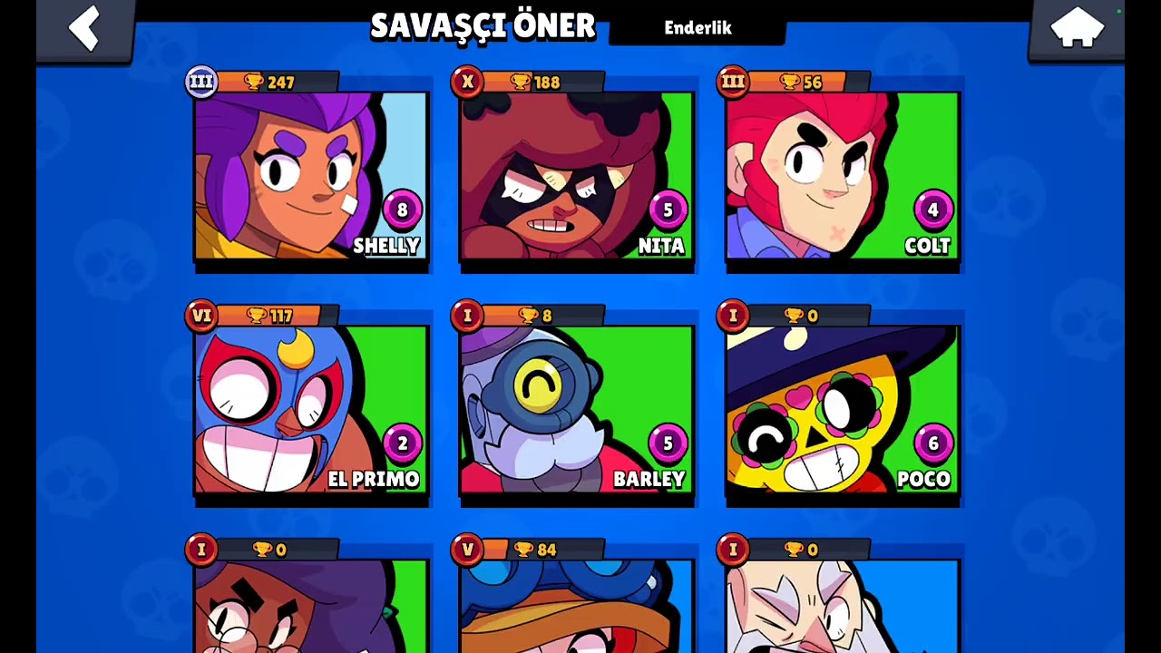 Brawl stars oynuyorum part 4💕💞💗