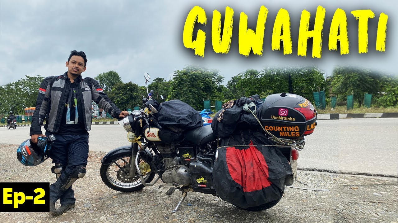 Solo ride from Guwahati to Siliguri [ Ladakh Ride ] | Ep-2 #countingMilesToLadakh