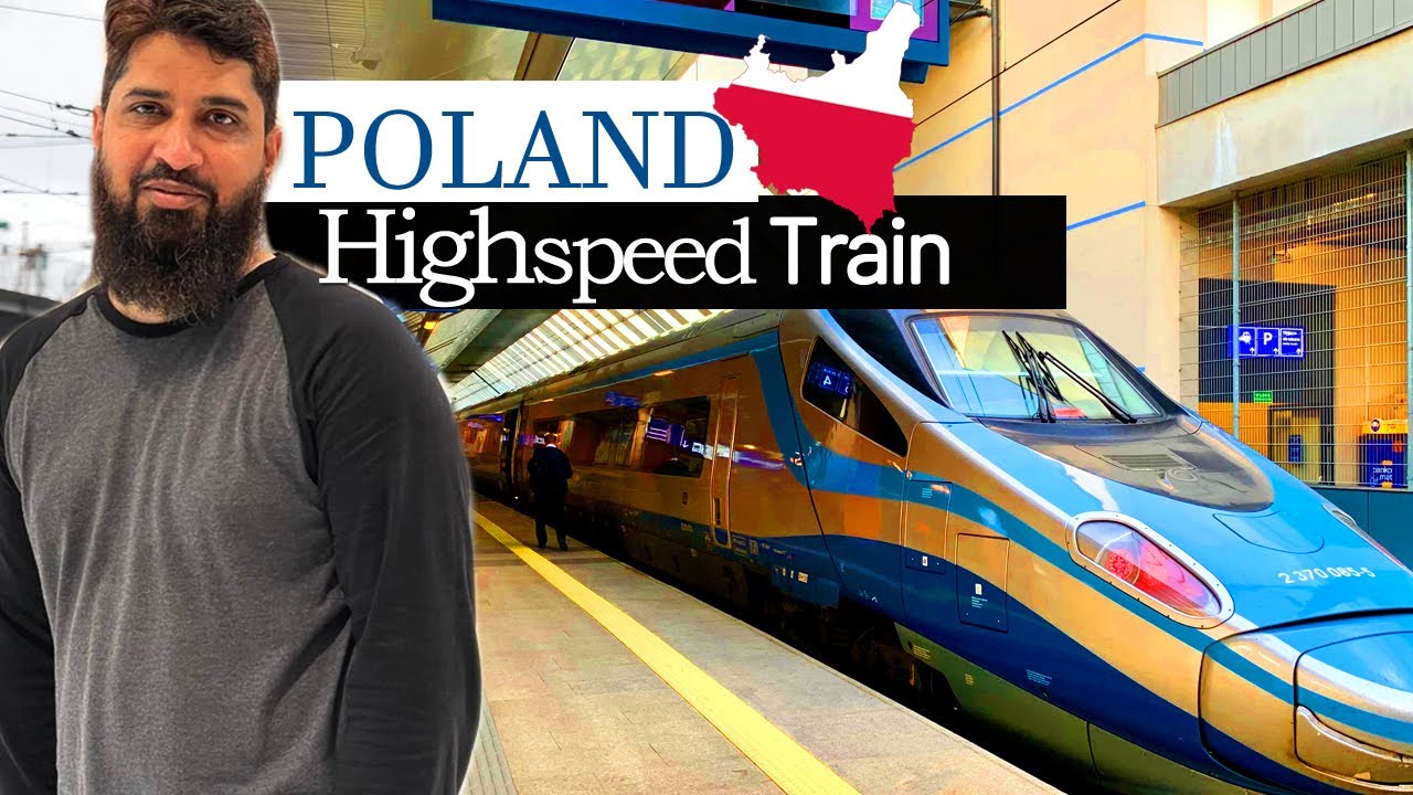High speed train in Poland | DONOTs in Poland | Warsaw to Poznan | Poland Hostel [POLAND]