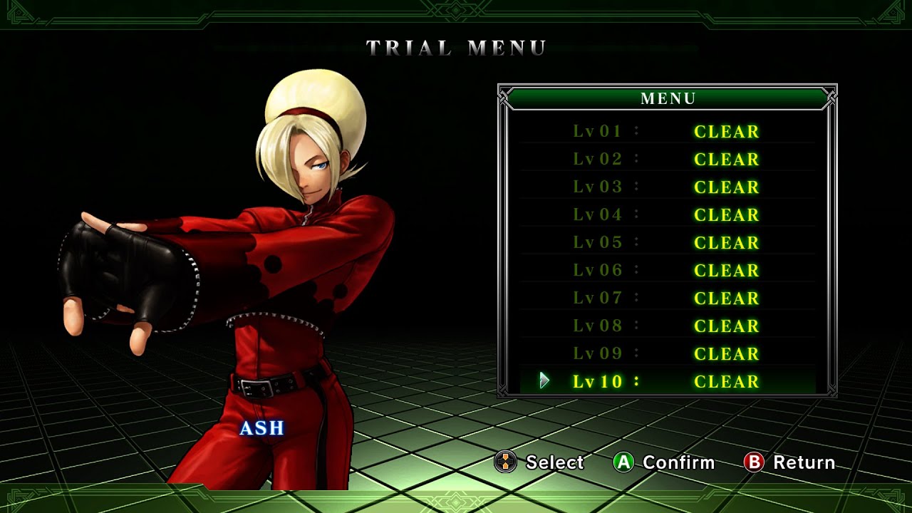 The King of Fighters XIII | Ash Crimson TRIALS