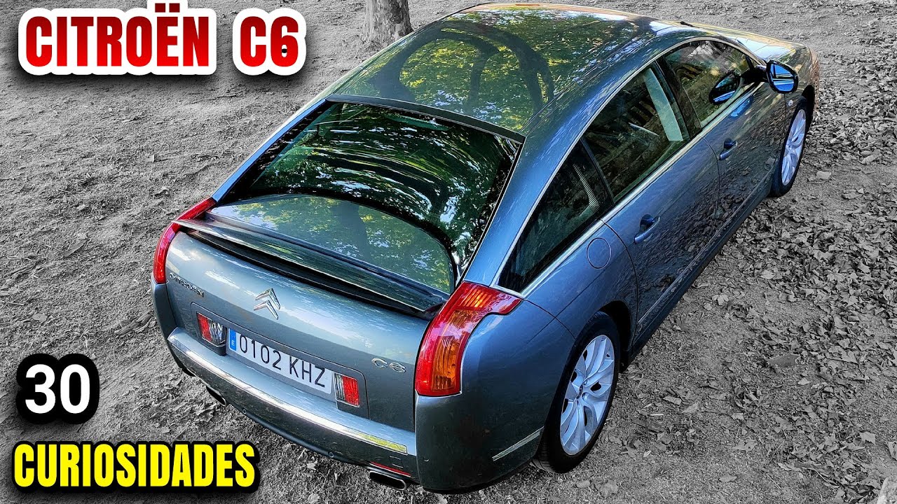 30 CURIOSIDADES del Citröen C6: A FONDO