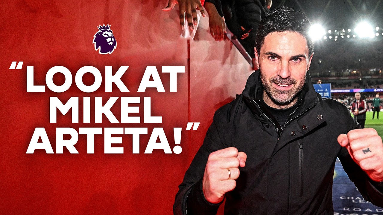 Mikel Arteta's BEST Touchline Reactions 🍿