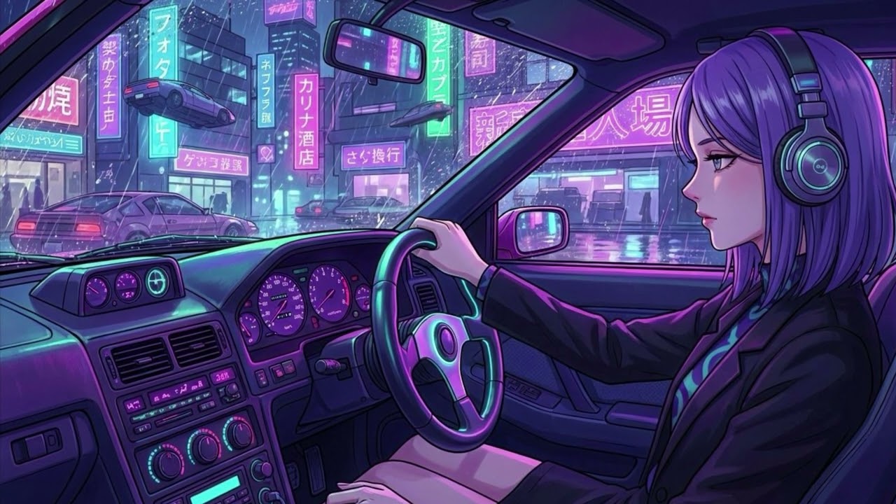The Neon Skyway | Synthwave Lo-fi for Night Drive & Gaming