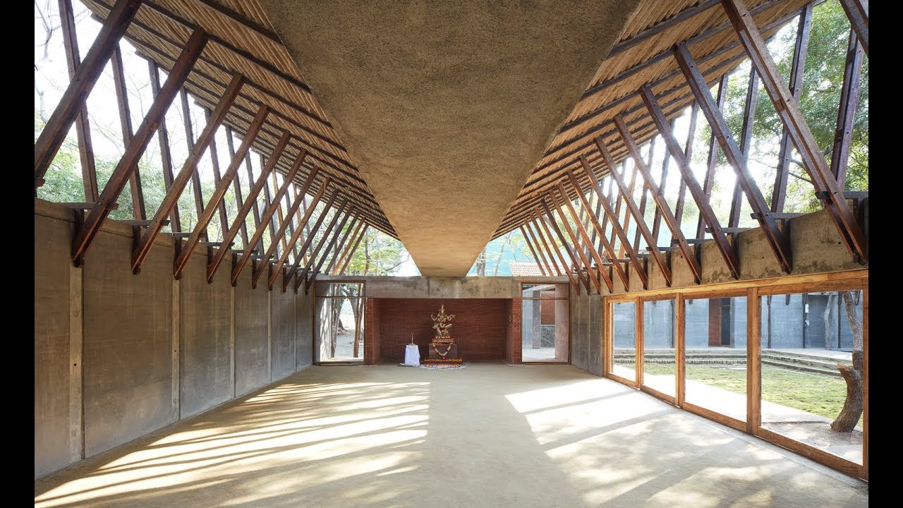 Jetavan Spiritual Center in Sakharwadi, Maharashtra by Sameep Padora & Associates