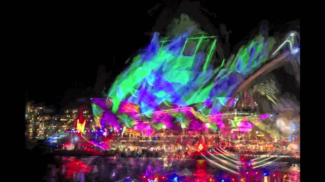 Vivid Spectacular light show Sydney 2015