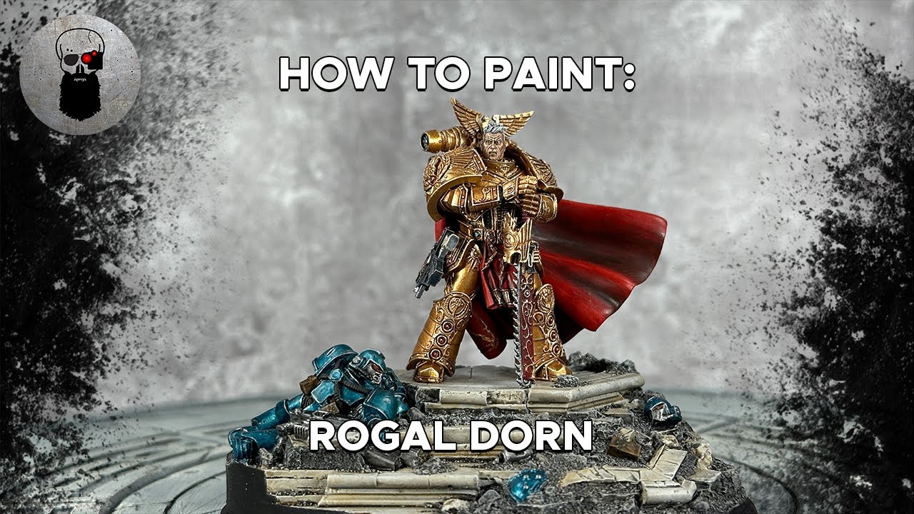 Contrast+ How to Paint: Rogal Dorn, Primarch of the Imperial Fists