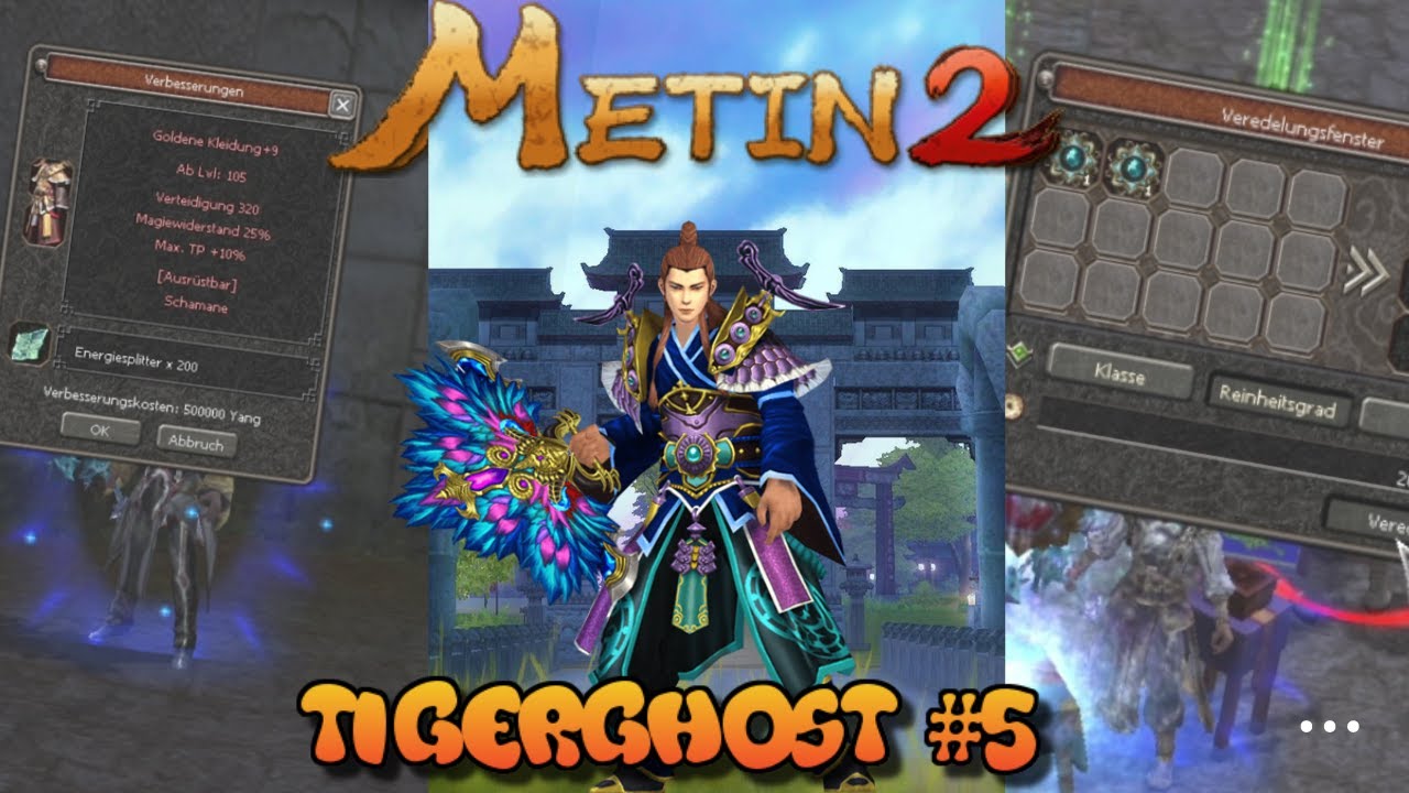 Metin2 Tigerghost [5] - Projekt Drachenschami - Trading, Alchemie, 105er+9 ? uvm. - Mixtape
