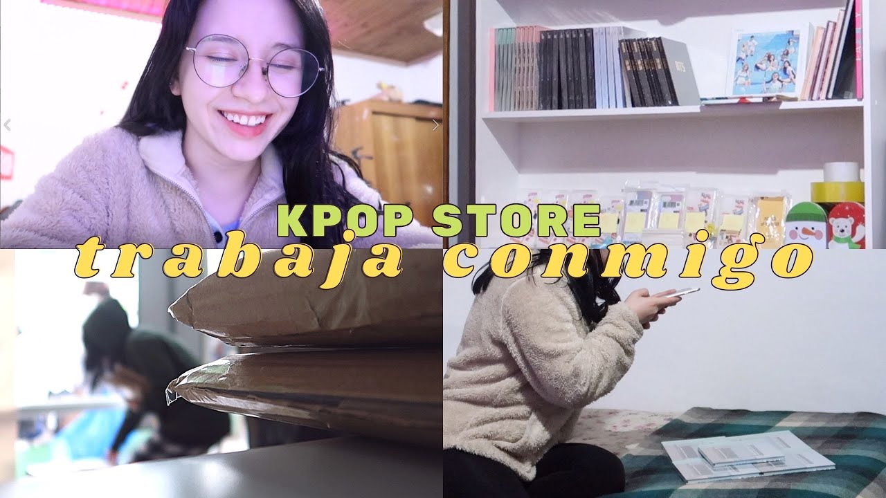 trabaja conmigo 🌼 bts, twice albums, paquetes, envios, etc /tienda de kpop vlog