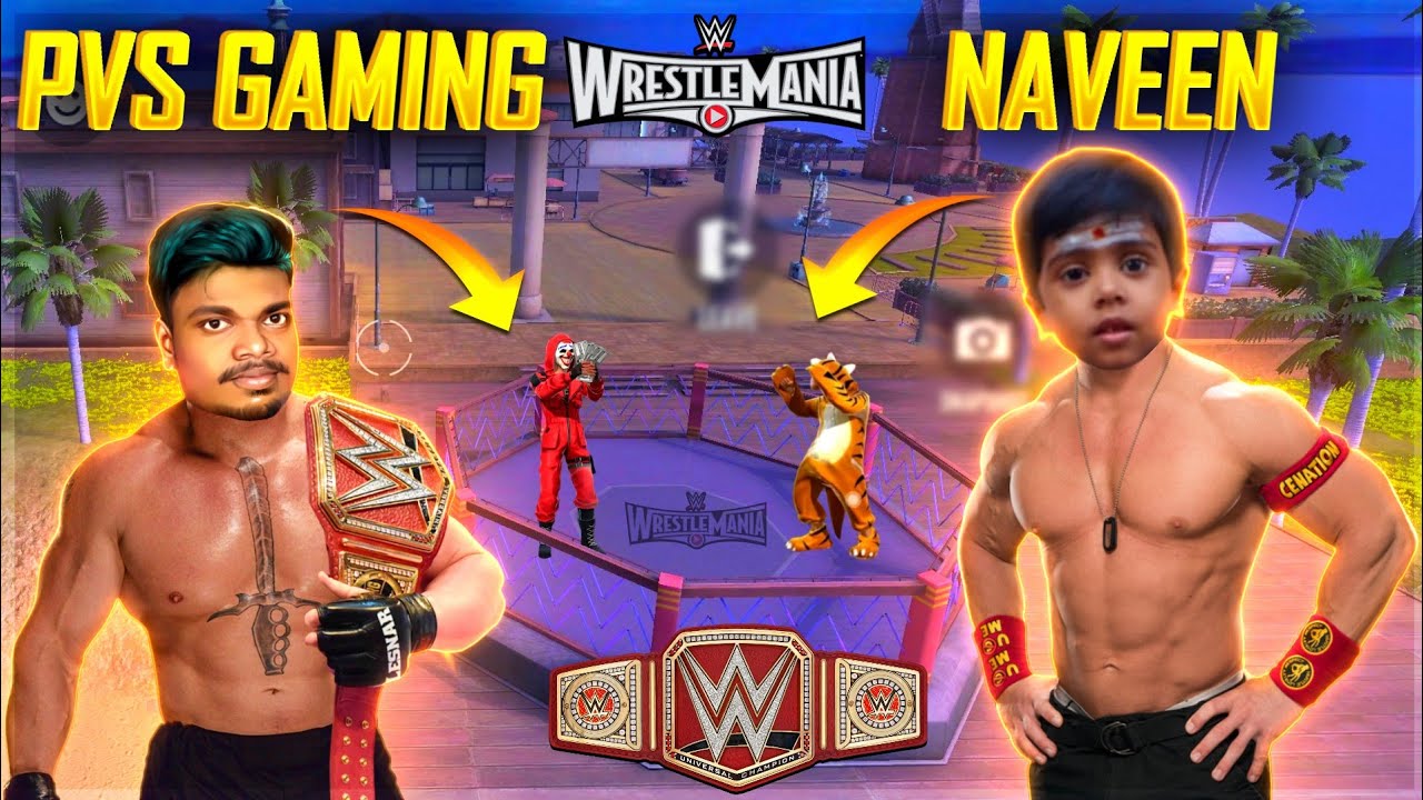 🤣😭7YRS OLD BOY VS PVS GAMING BOXING FIGHT WITH TRAINING GROUND WWE IN FREE FIRE - GARENA FREE FIRE