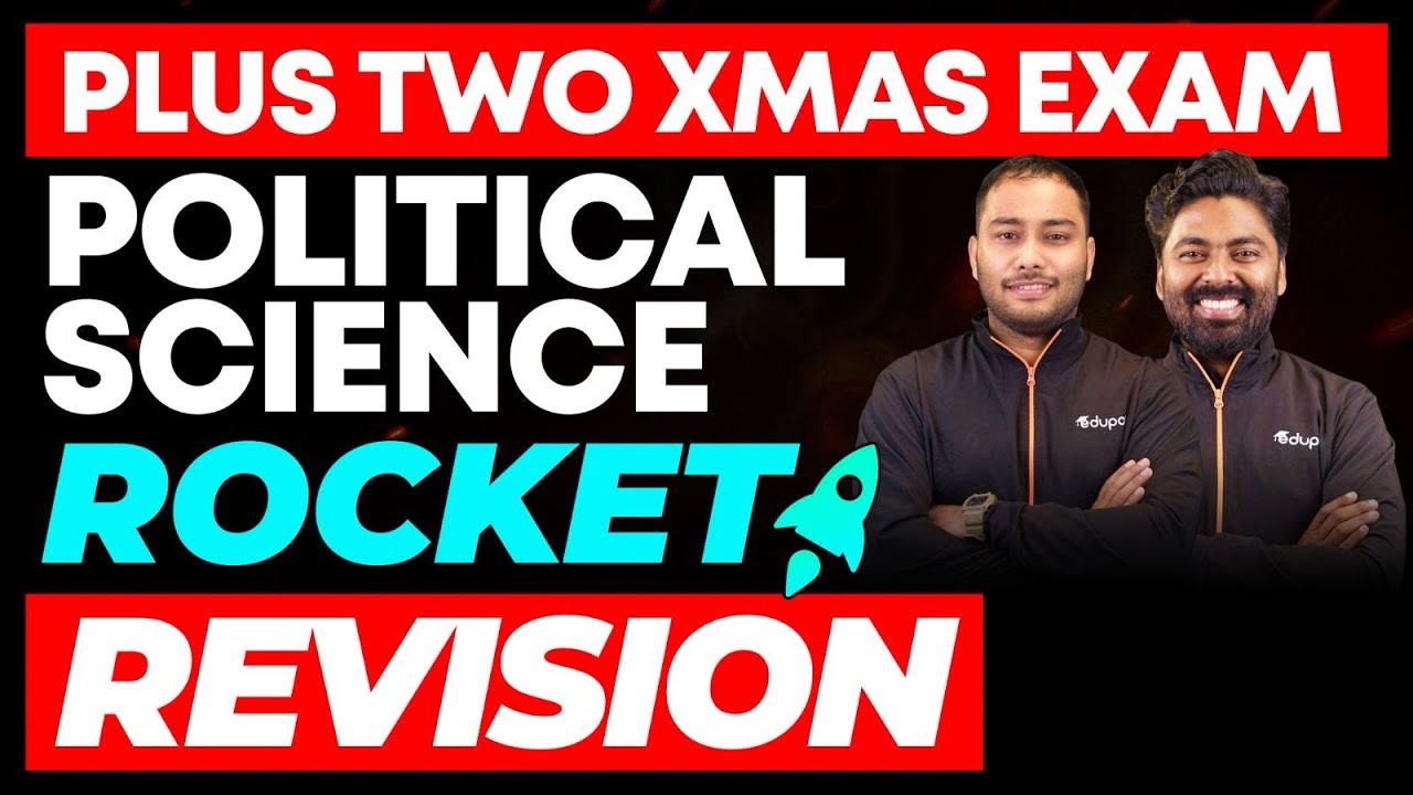 Plus two Humanities & Commerce | Political science | Rocket Rivision | Eduport plus two