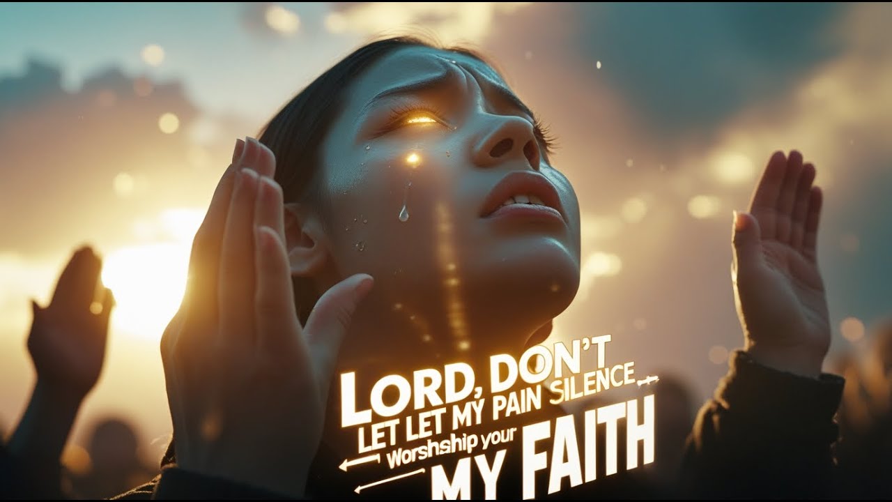 LORD, DON’T LET MY PAIN SILENCE MY FAITH”
