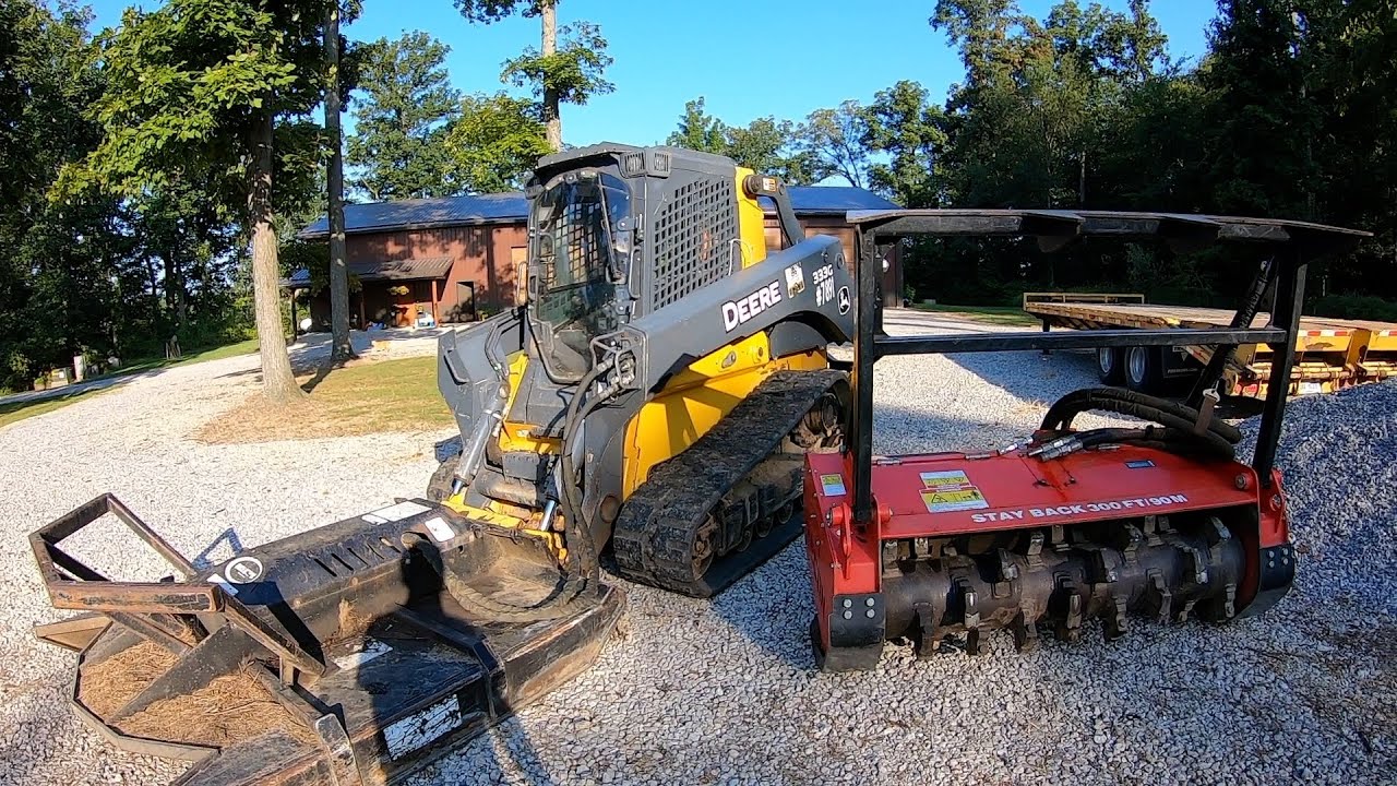 JOHN DEERE 333G & FECON MULCHER - FIRST IMPRESSIONS