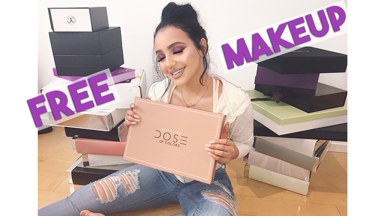 HUGE PR UNBOXING | FREE MAKEUP BEAUTY GURUS GET