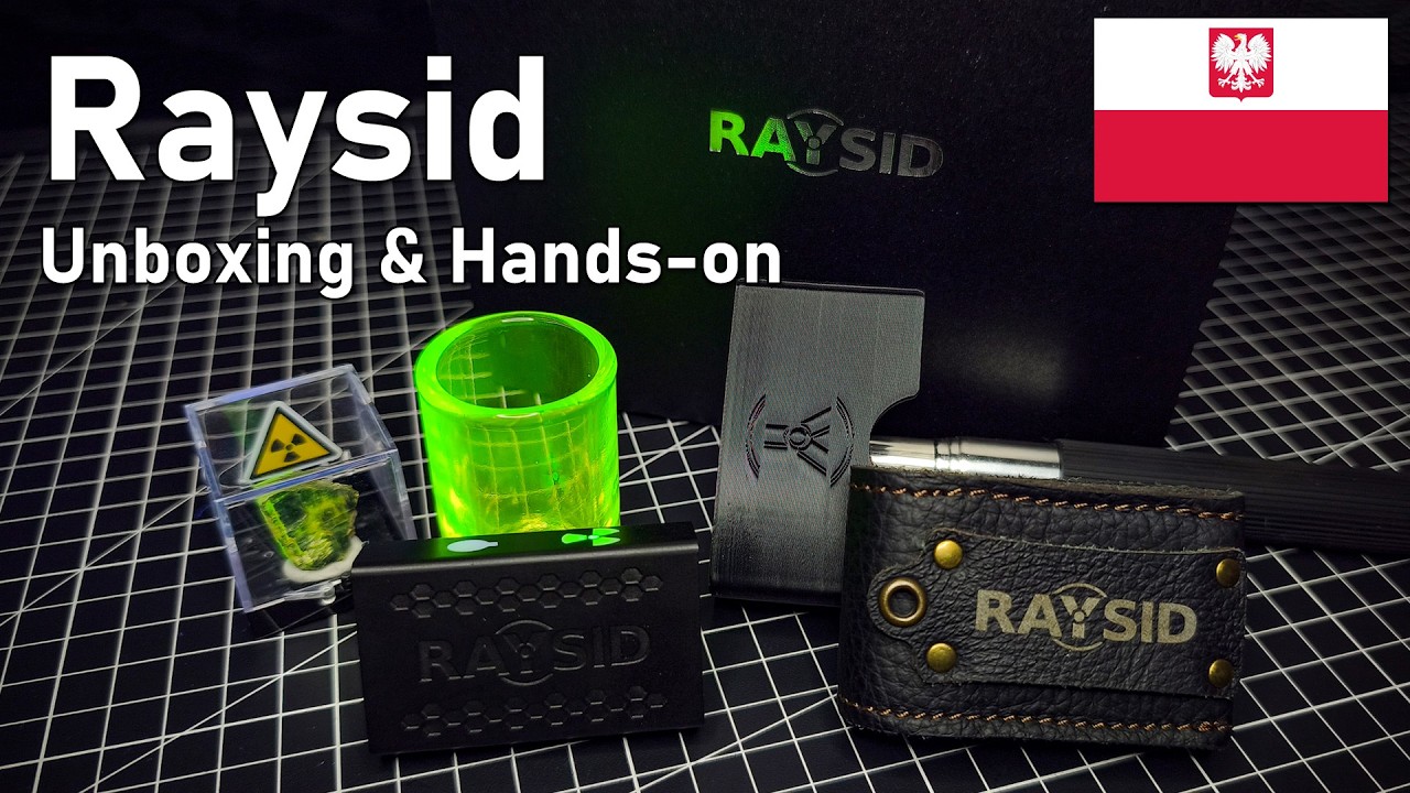 Unboxing the Raysid Pocket Gamma Spectrometer #radiation