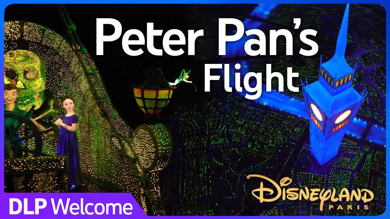 [4K POV] Peter Pan's Flight - Extreme Low Light - Disneyland Paris