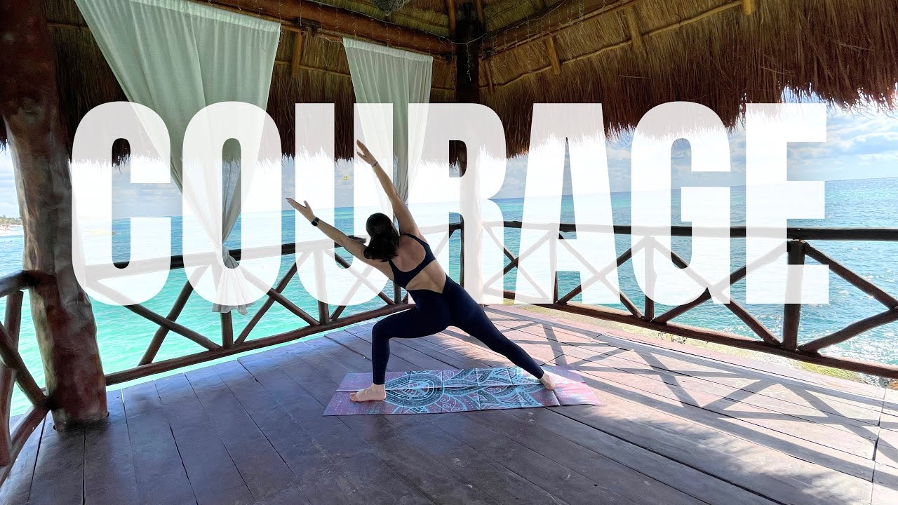 10-MINUTE YOGA RESET: Strength, Stability & Hip Mobility | DAY 1 (Courage)