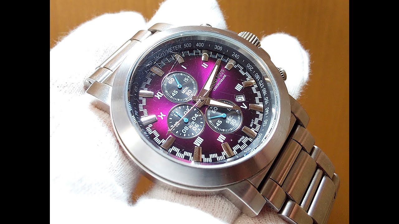 GRAND JOUR H.L31 MIYOTA Movement 0S10 Chronograph Hand Watch